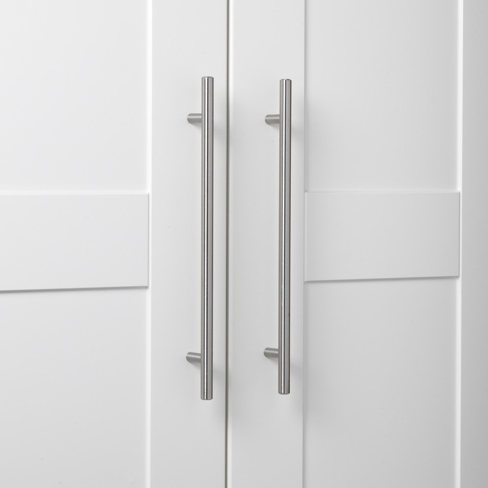 NEW GlideRite Cabinet Pull Handle 12" T-Bar Stainless Steel Brushed 5012-228-SS